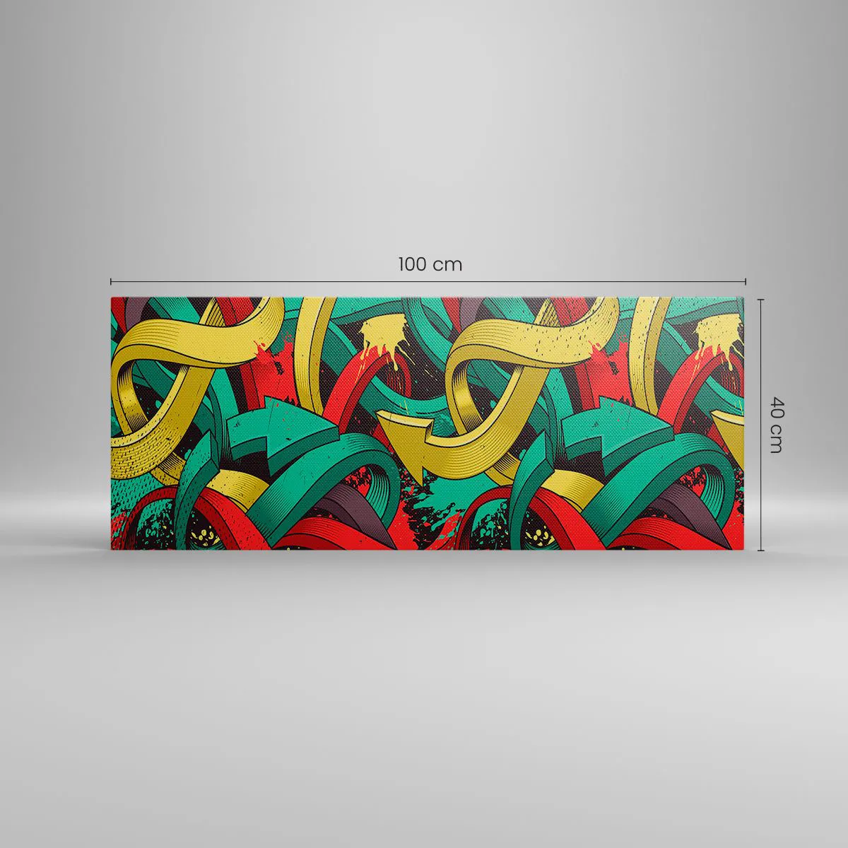 Quadro su tela - Stampe su Tela - Qual è la via giusta? - 100x40 cm