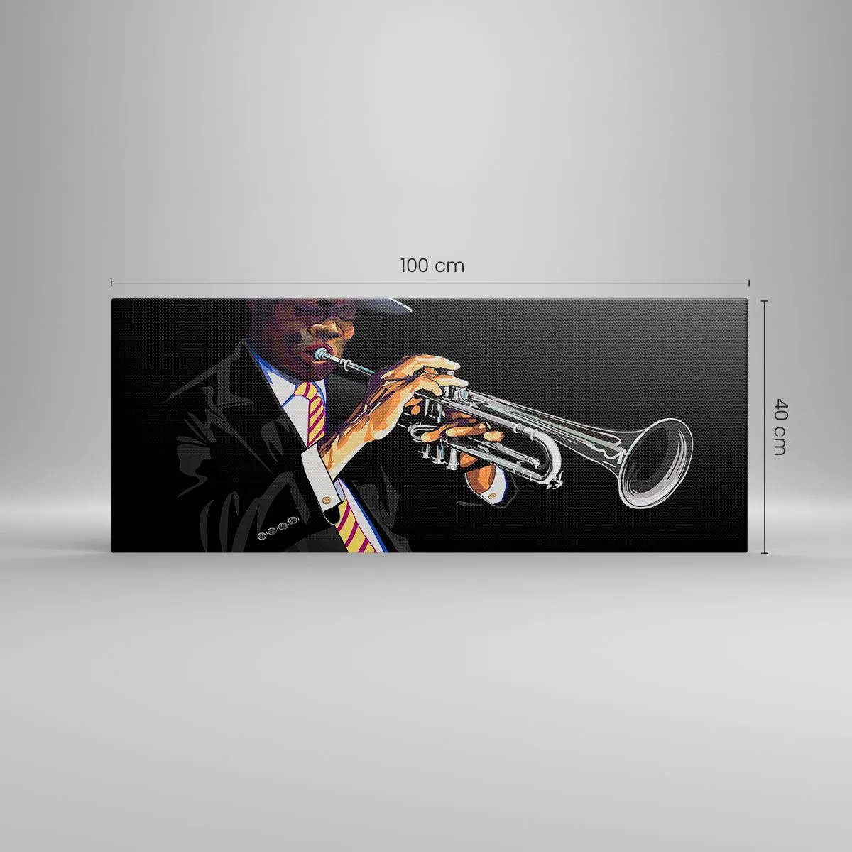 Quadro su tela - Stampe su Tela - Il fascino della Old School - 100x40 cm