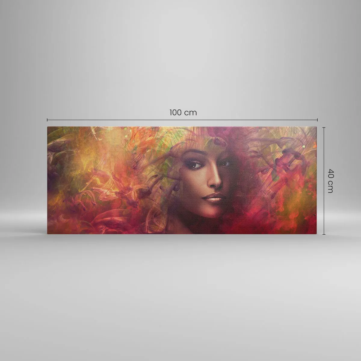 Obraz na plátně - Tady jsem! - 100x40 cm