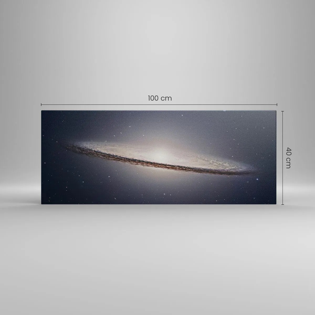 Canvas picture - A Long Time Ago in a Distant Galaxy - 100x40 cm