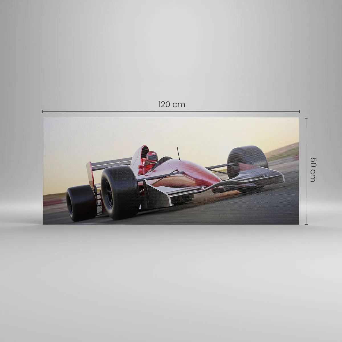 Lærredstryk - Billede på lærred - Altid en vinder - 120x50 cm