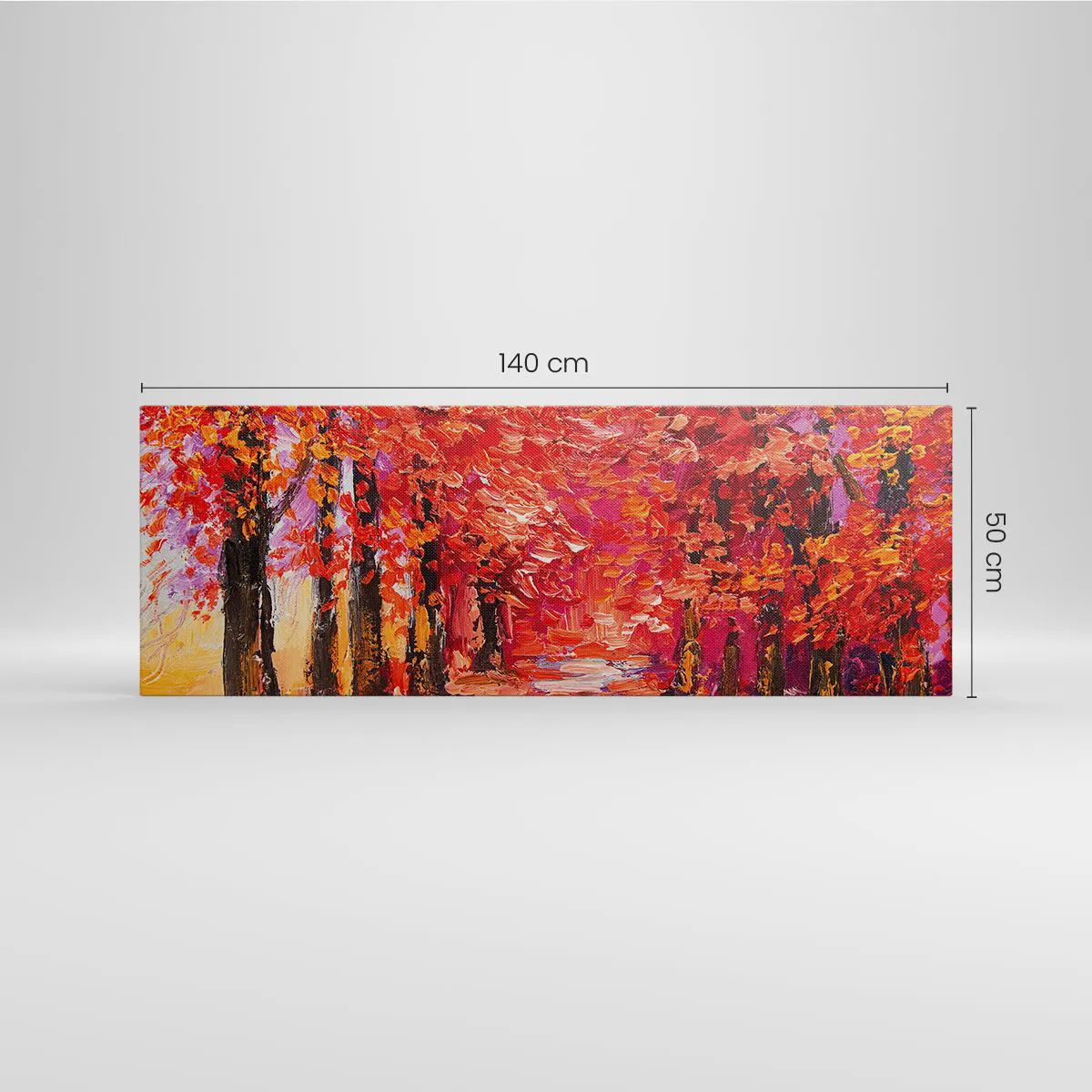 Canvas picture - Autumnal Impression - 140x50 cm