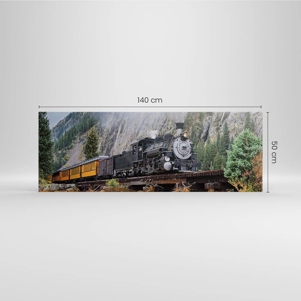 Vászonkép - Hova? Hova? - 140x50 cm