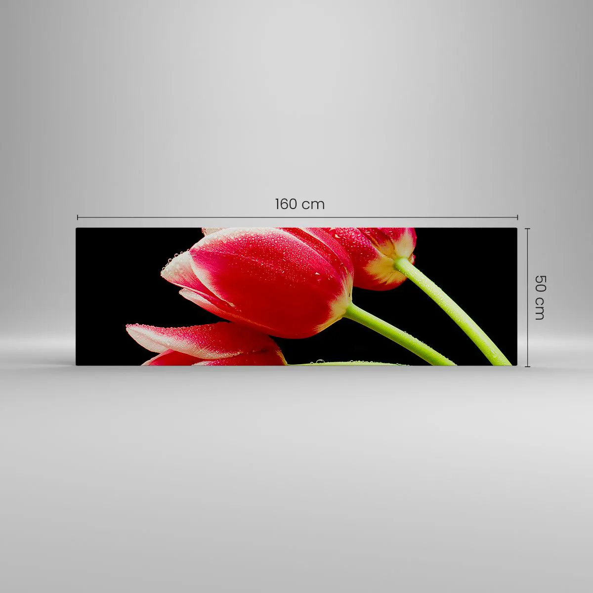 Tablou pe pânză - Promisiunea unei iubiri pure - 160x50 cm