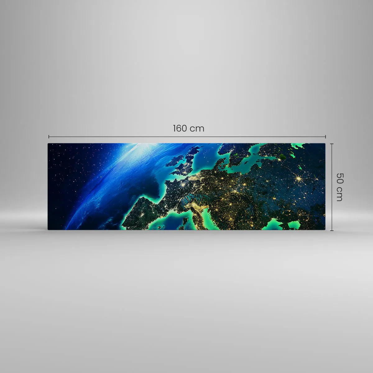 Vászonkép - Ragyogó Európa - 160x50 cm