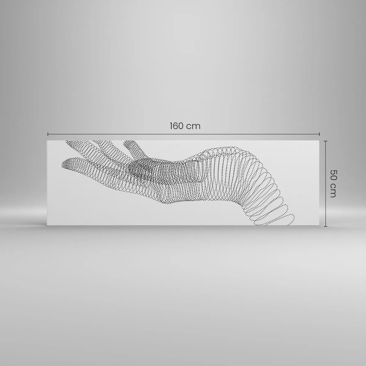 Obraz na plátně - Pružná ruka - 160x50 cm