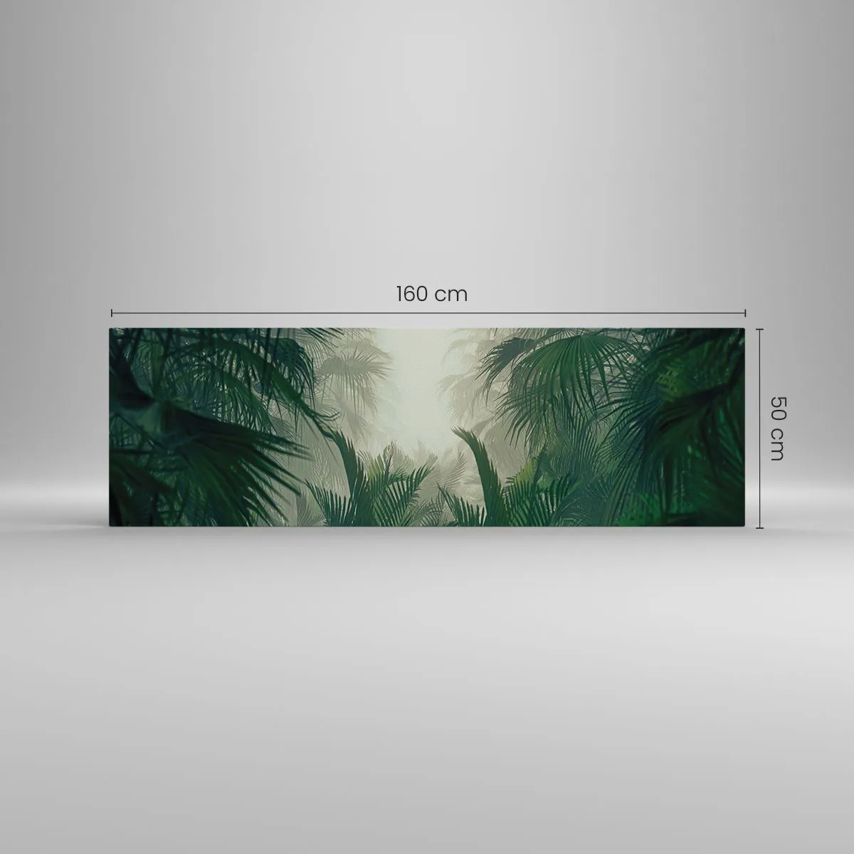 Canvas picture - Tropical Secret - 160x50 cm