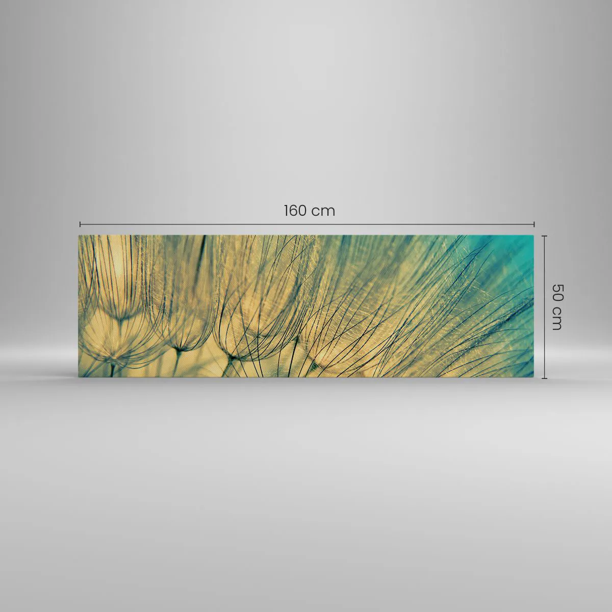 Schilderen op canvas - In afwachting van de wind - 160x50 cm