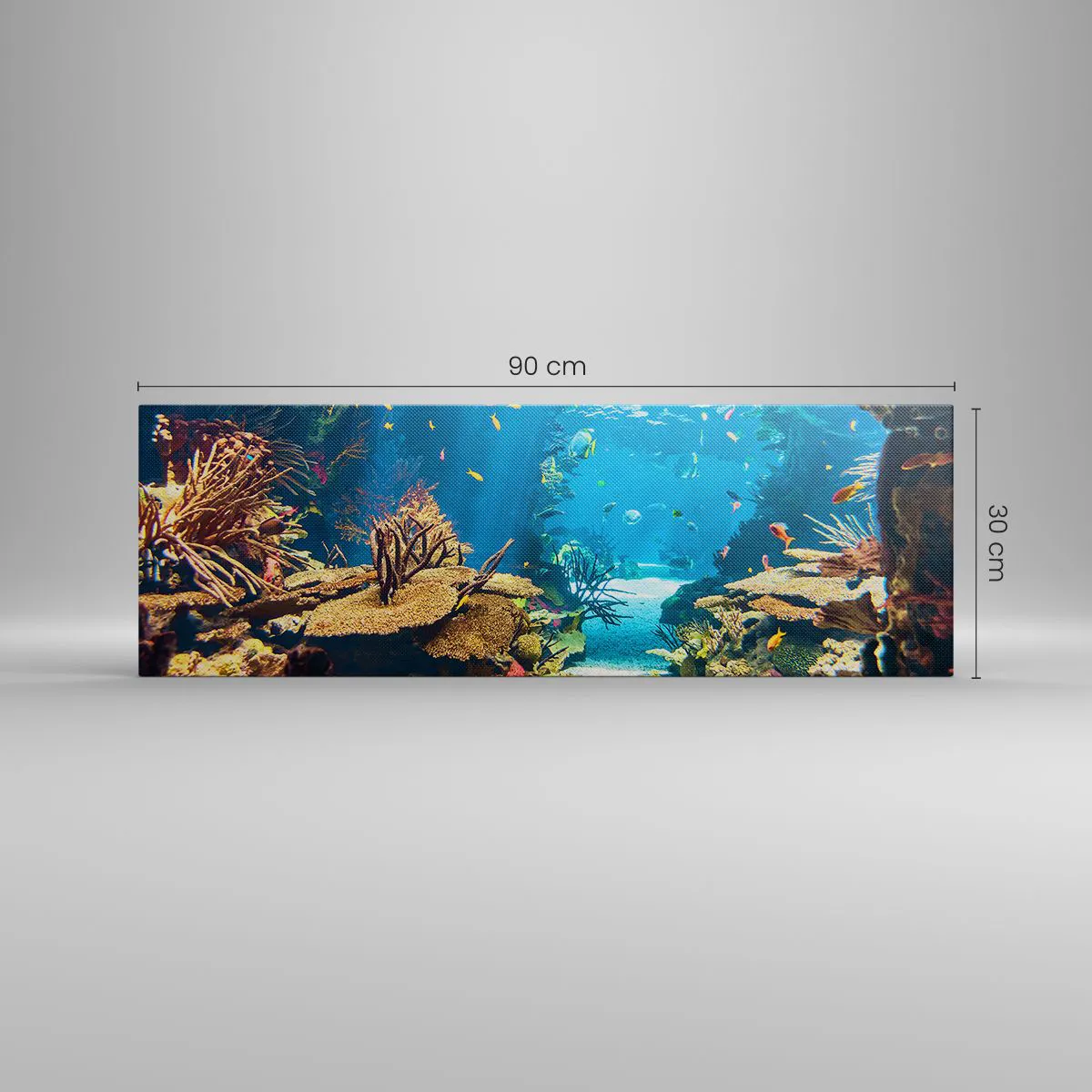 Obraz na płótnie - Nawet ci się nie śniło - 90x30 cm