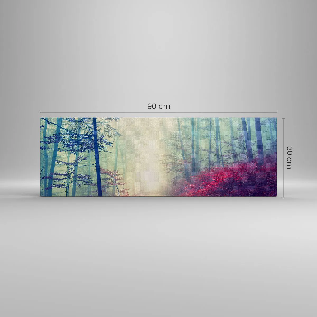 Obraz na plátně - Je dobře vstát s východem slunce - 90x30 cm