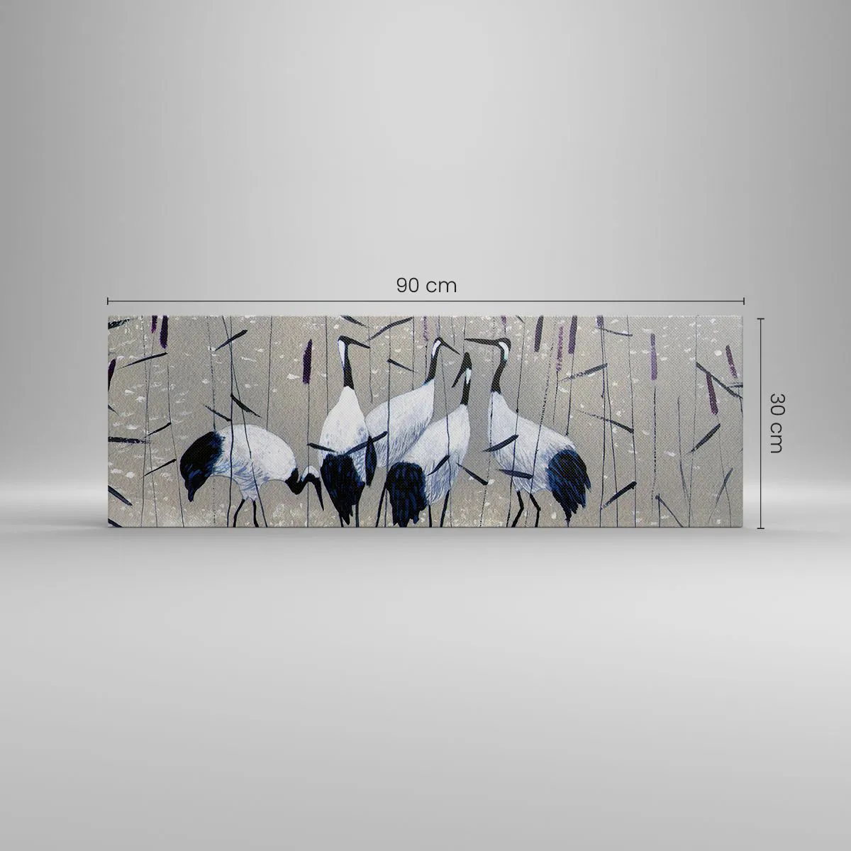 Bild auf Leinwand - Leinwandbild - Unter ihren eigenen - 90x30 cm