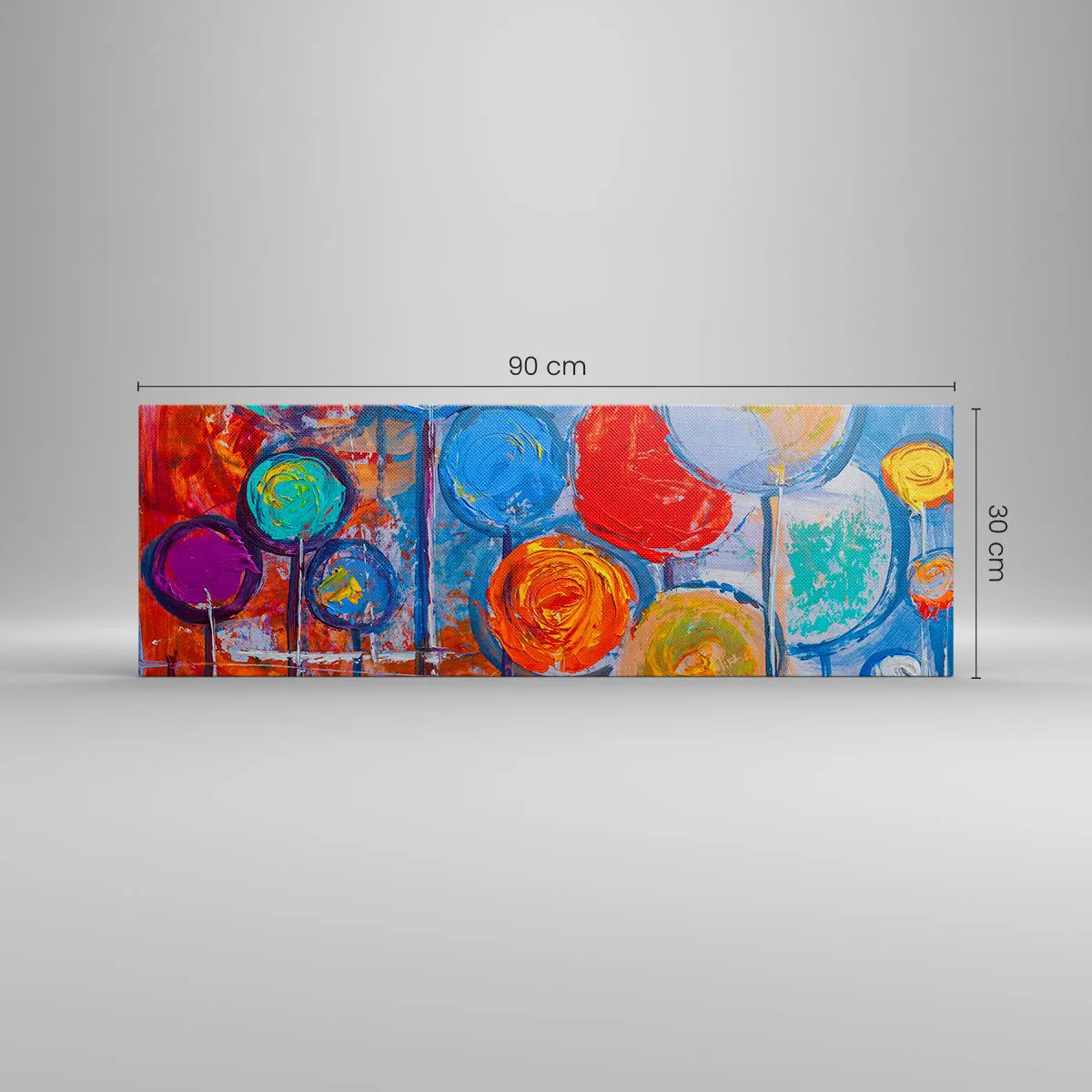 Obraz na płótnie - Cuda na kiju - 90x30 cm