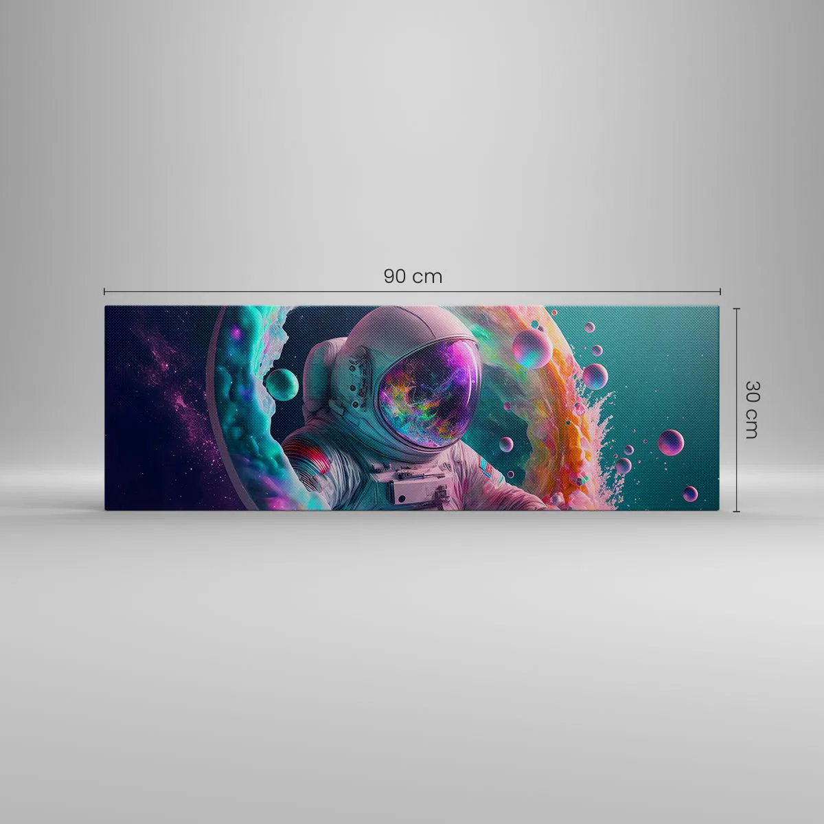 Impression sur toile - Image sur toile - porte des étoiles - 90x30 cm