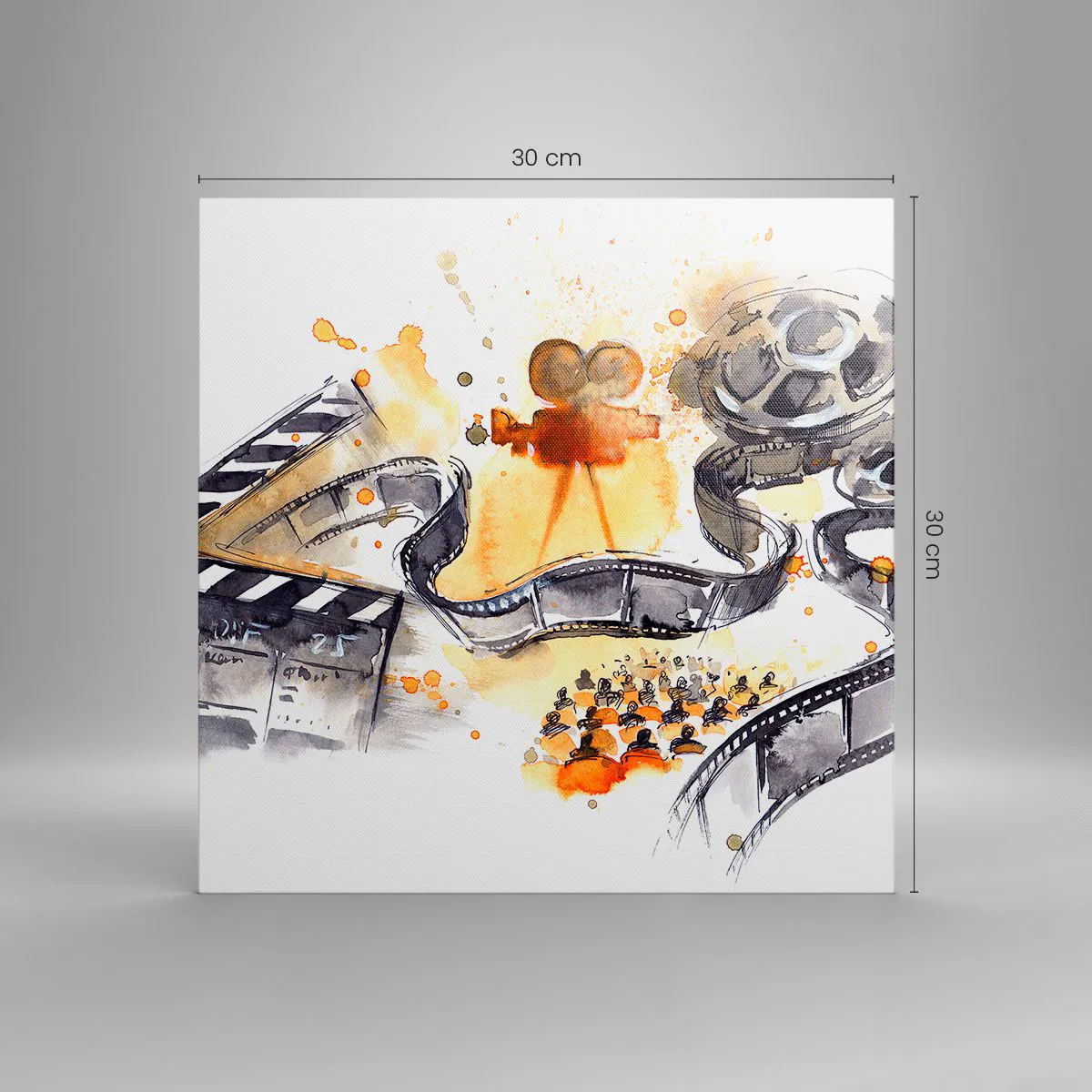 Canvas picture - In a Dreamland - 30x30 cm