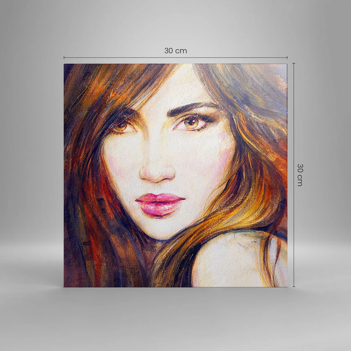 Impression sur toile - Image sur toile - Un sou pour vos pensées - 30x30 cm