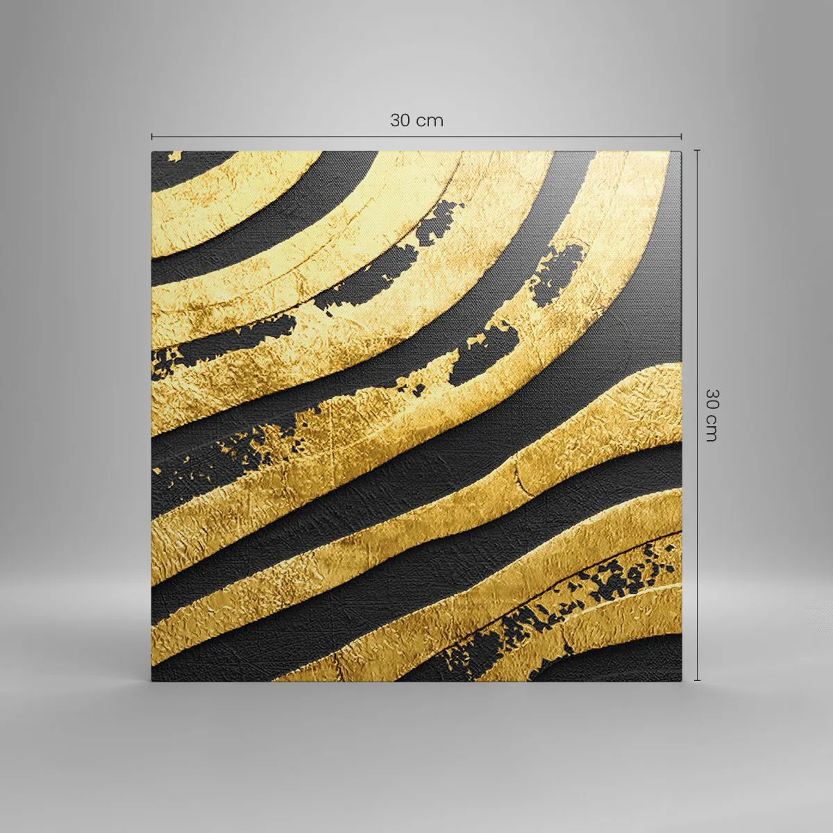 Vászonkép - Minden folyik - 30x30 cm