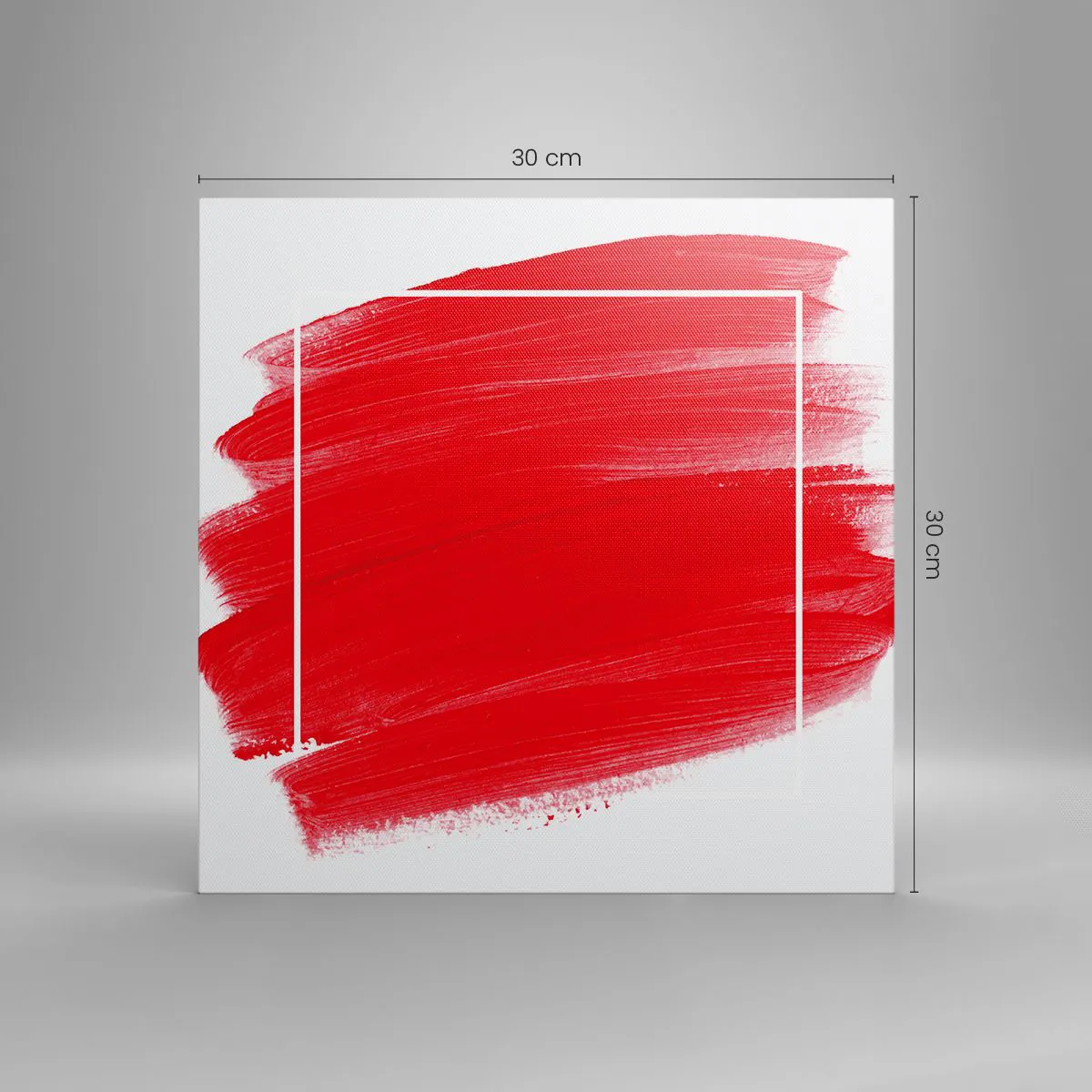 Impression sur toile - Image sur toile - En dehors du cadre - 30x30 cm