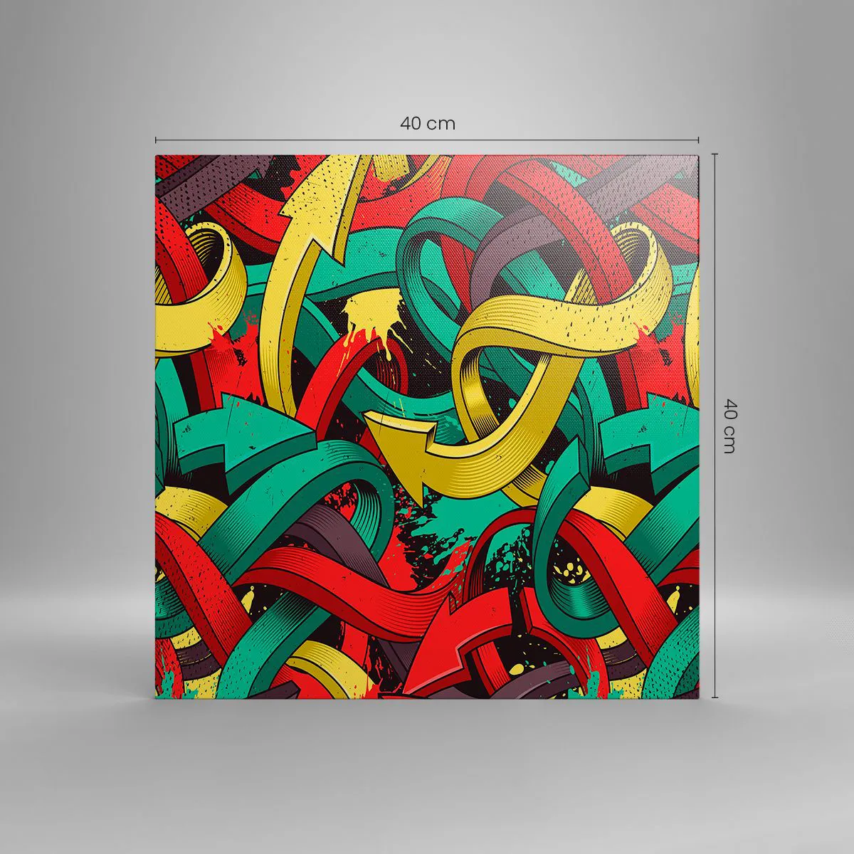 Quadro su tela - Stampe su Tela - Qual è la via giusta? - 40x40 cm