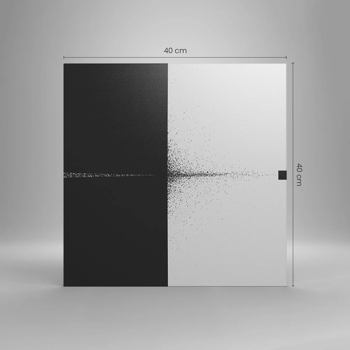 Canvas picture - Straight to the Point - 40x40 cm