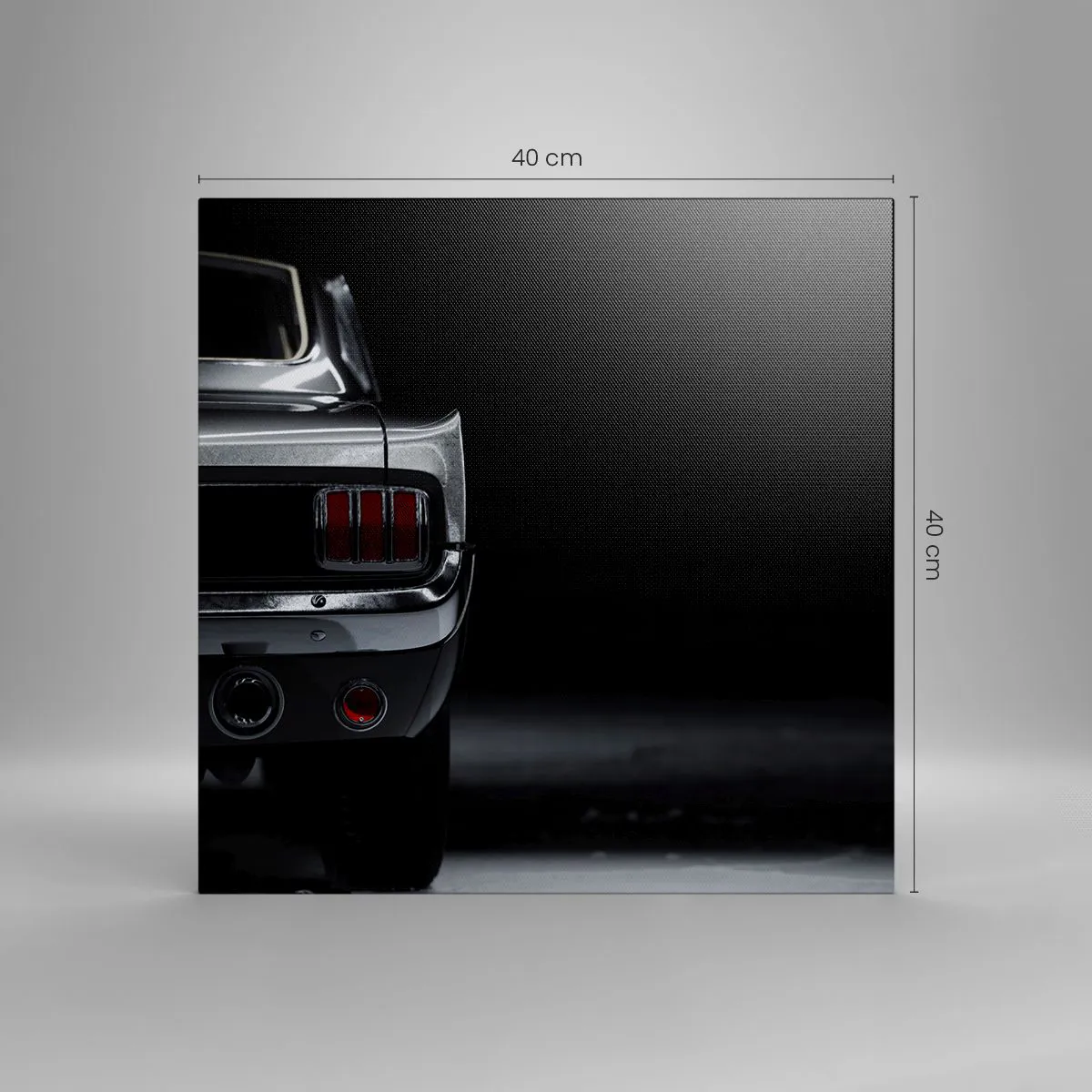 Impression sur toile - Image sur toile - Le charme du classique - 40x40 cm