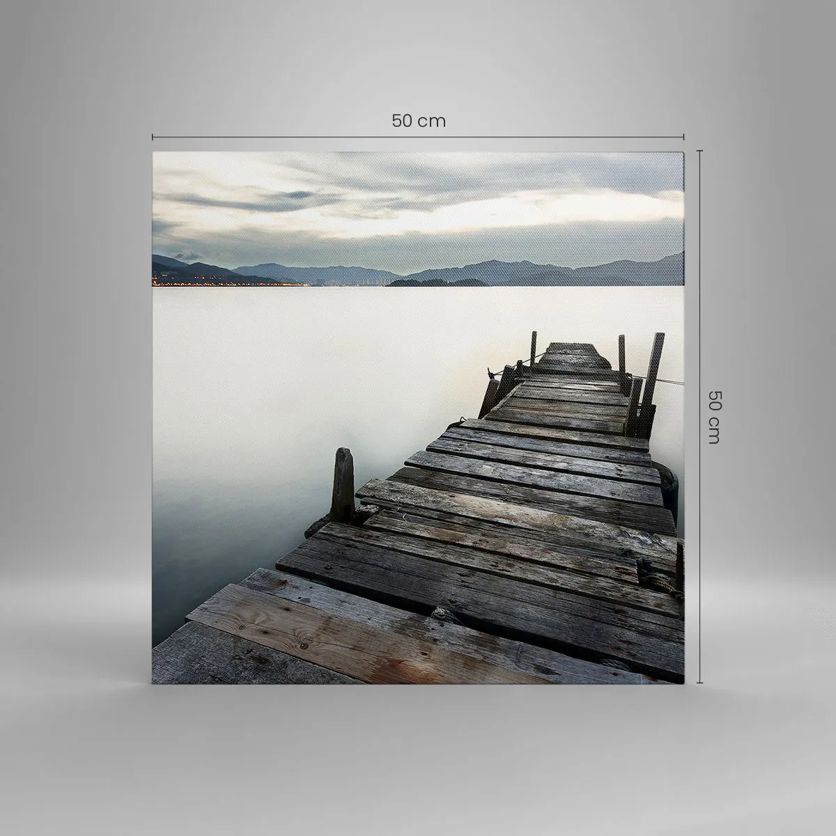 Vászonkép - Merüljön el a békében - 50x50 cm