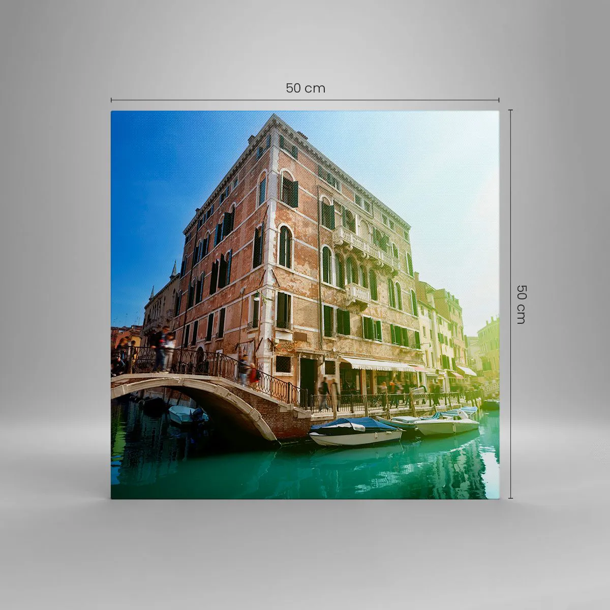 Vászonkép - Velence - Amore Mio - 50x50 cm