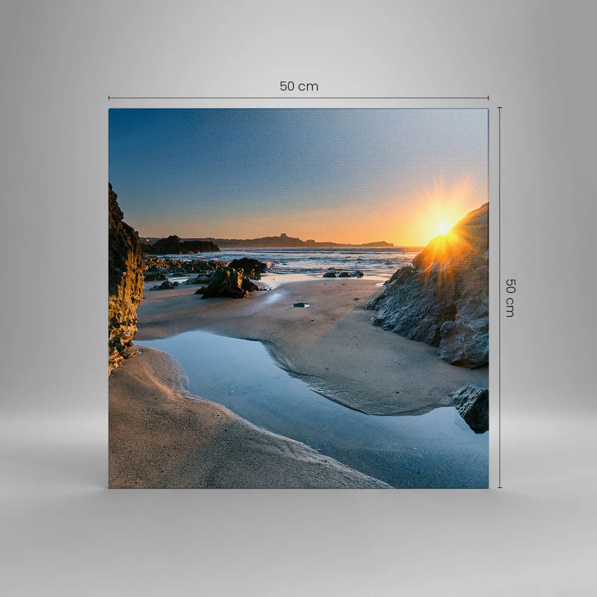 Canvas picture - Untouched by Human Hand - 50x50 cm