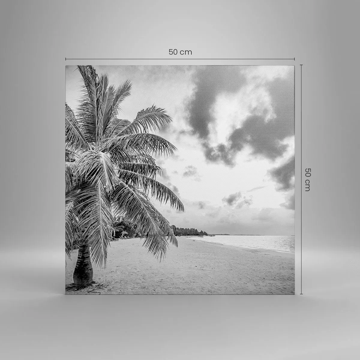 Canvas picture - When You Miss Loneliness… - 50x50 cm