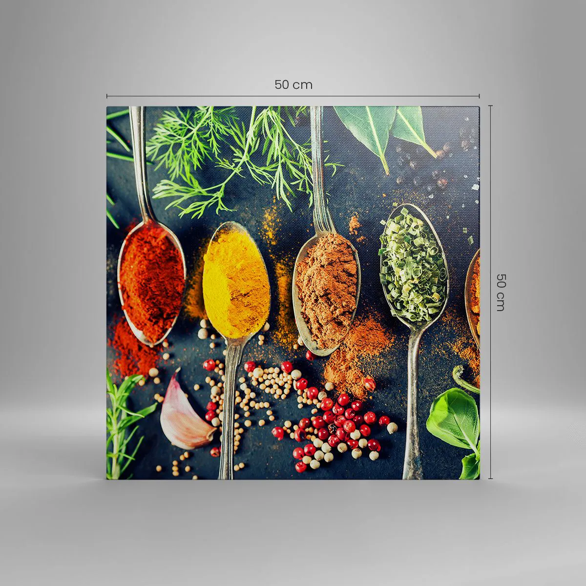 Obraz na plátně - Kulinářská magie - 50x50 cm