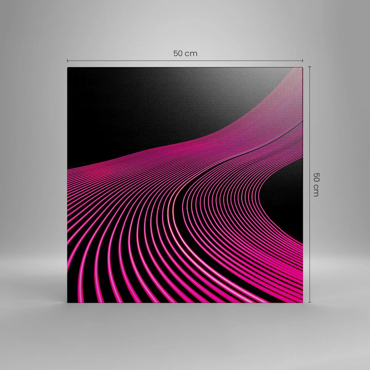 Vászonkép - A fény sugárútján - 50x50 cm