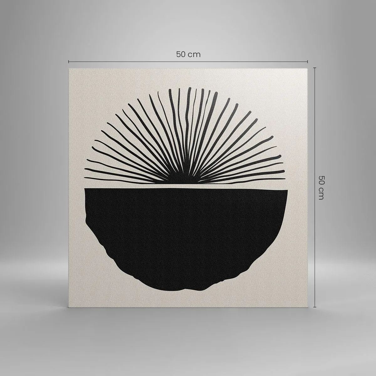 Canvas picture - Fan of Possibilities - 50x50 cm