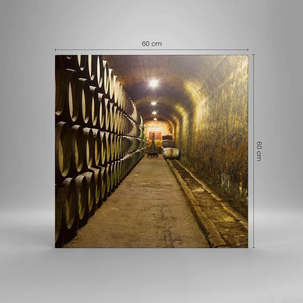 Obraz na płótnie - Dobrze jest poleżeć sobie - 60x60 cm