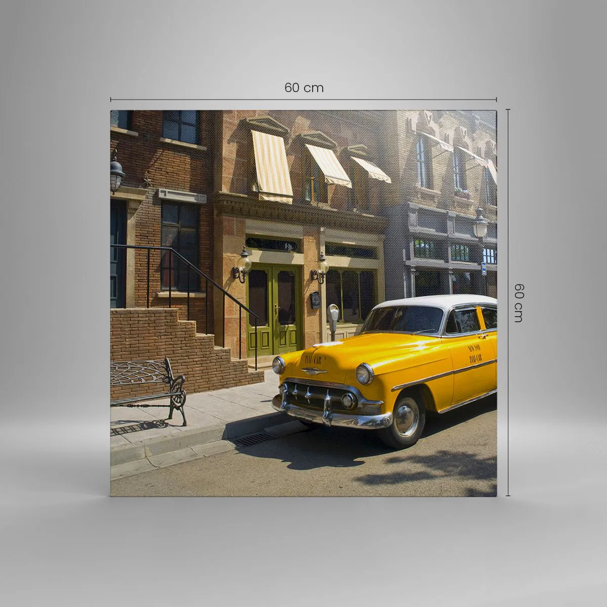 Quadro su tela - Stampe su Tela - Tanto tempo fa in America - 60x60 cm