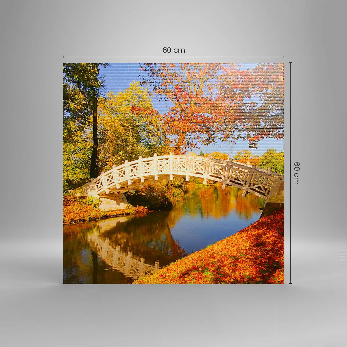 Vászonkép - A sóhajok fehér hídján - 60x60 cm