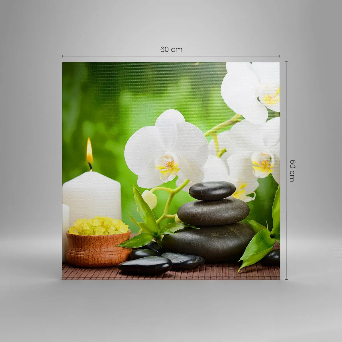 Vászonkép - Illatos, virágos, finom érintés - 60x60 cm