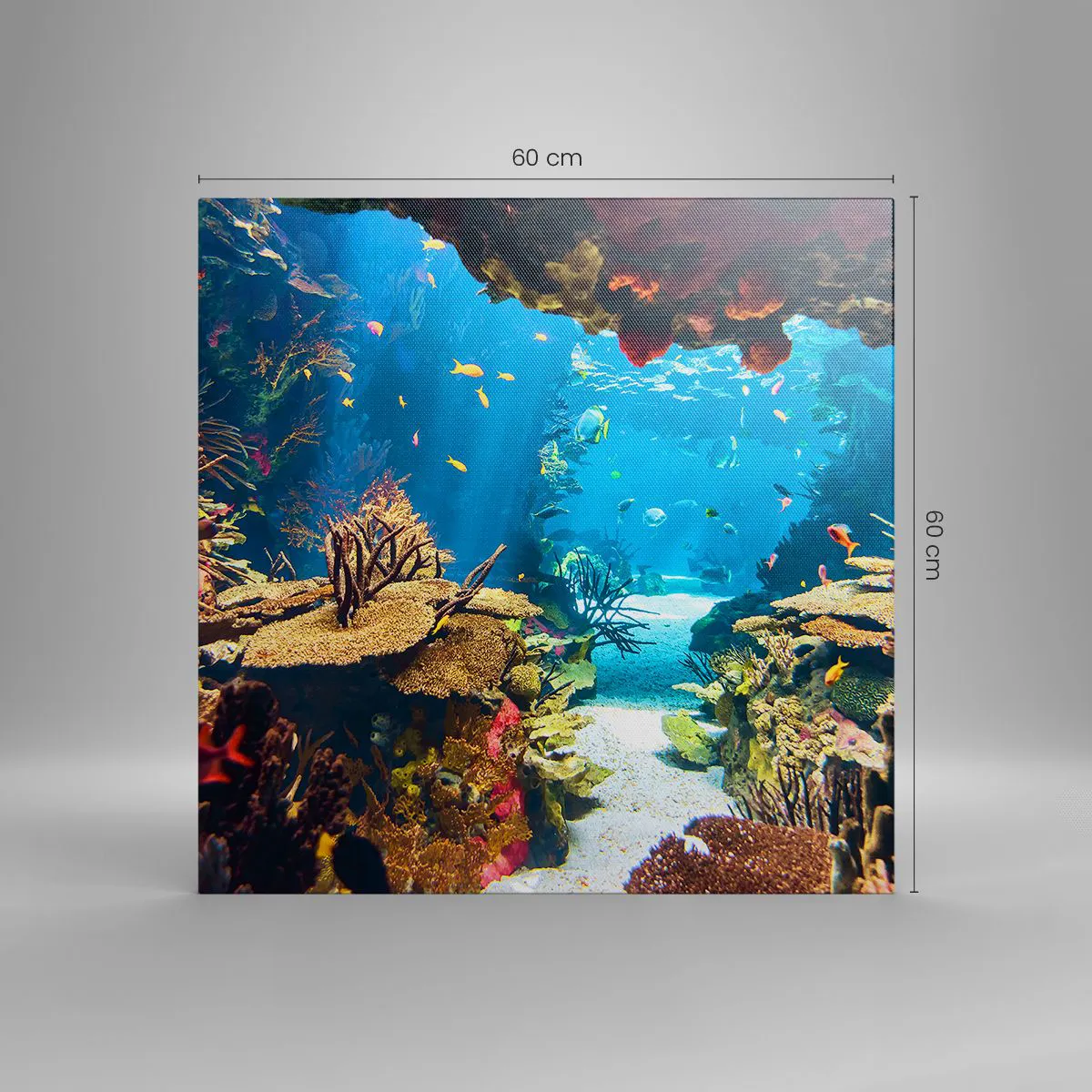 Obraz na płótnie - Nawet ci się nie śniło - 60x60 cm