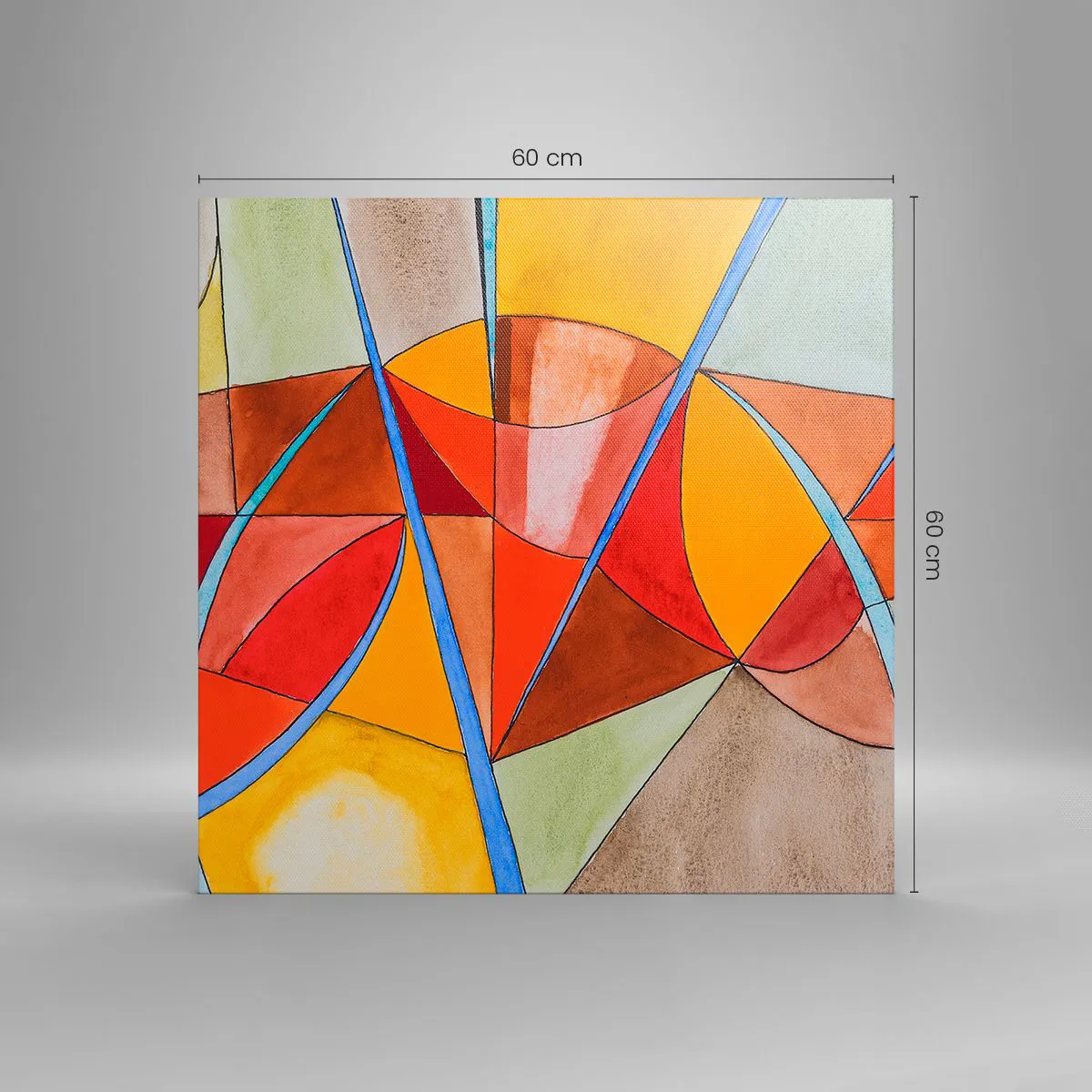 Impression sur toile - Image sur toile - Le carrousel, le carrousel des rêves - 60x60 cm