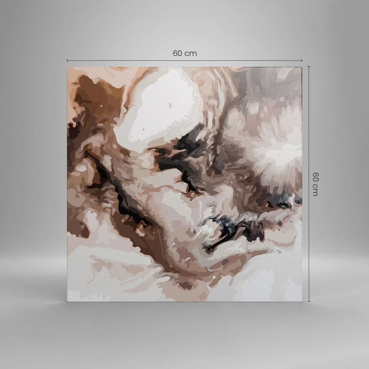 Obraz na plátně - Zrození galaxie - 60x60 cm