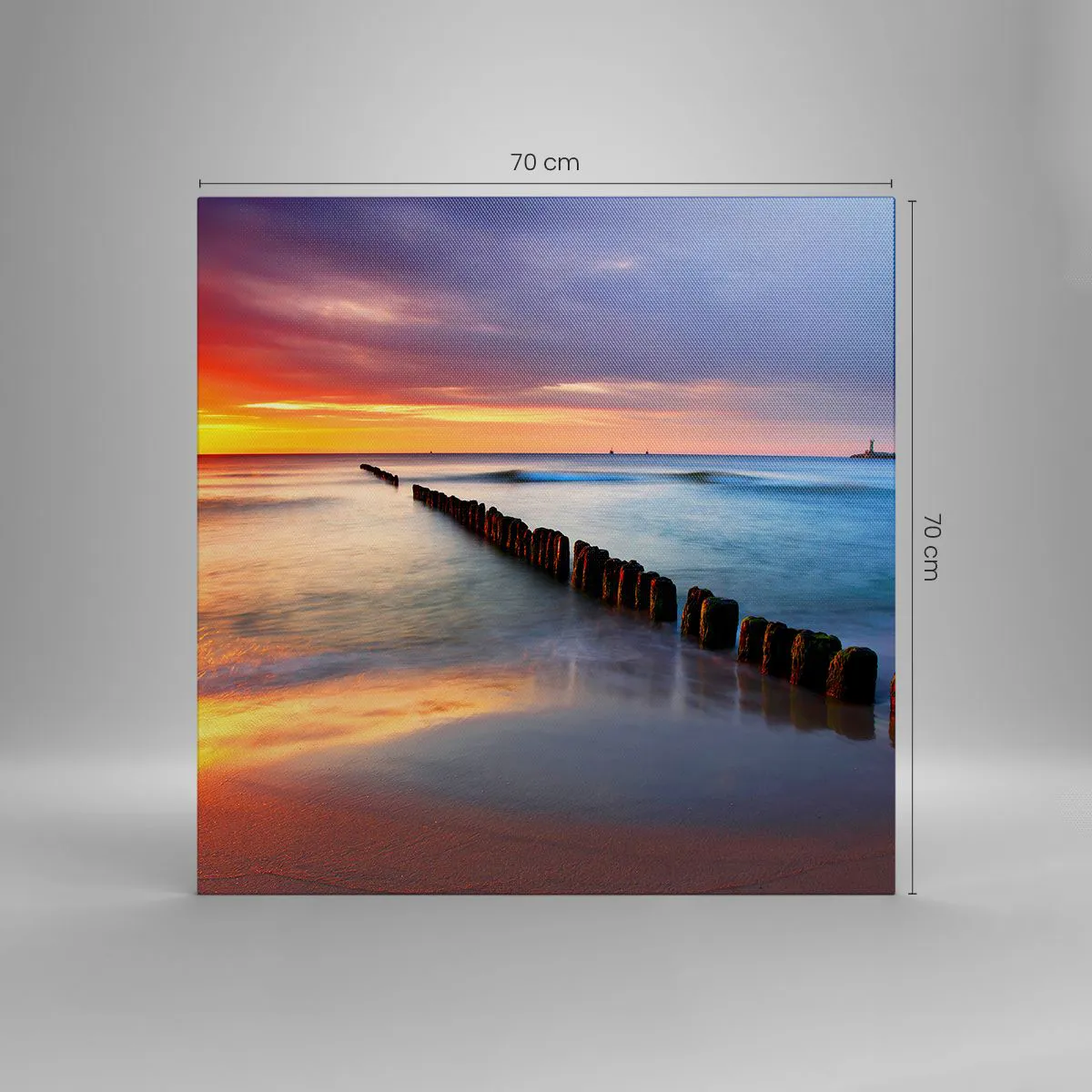 Vászonkép - Halgasd a csendet - 70x70 cm