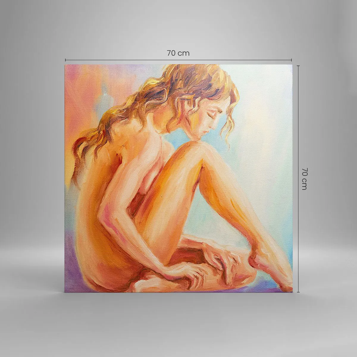 Vászonkép - A fiatalság cselekedete - 70x70 cm