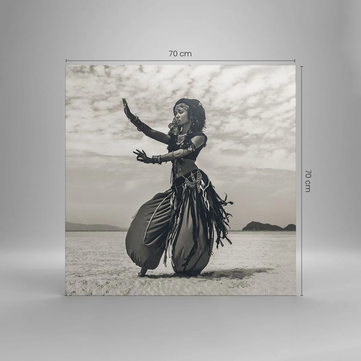 Vászonkép - A déli szigetek tánca - 70x70 cm
