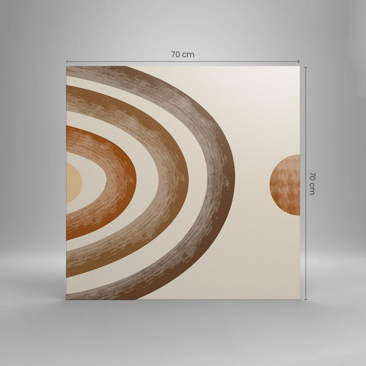 Obraz na płótnie - W odległej galaktyce - 70x70 cm