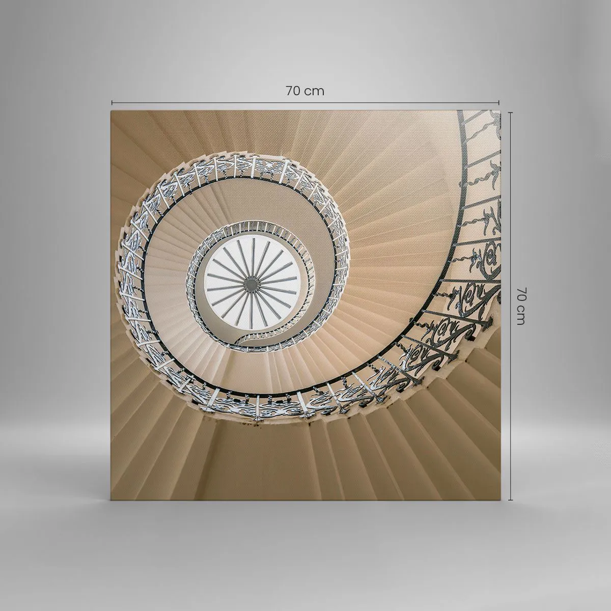 Canvas picture - Inside the Shell - 70x70 cm