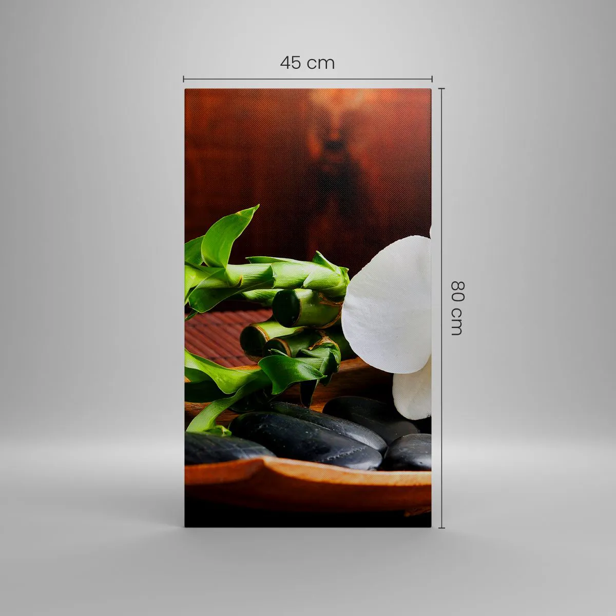 Vászonkép - Engedd át magad a természet érintésének - 45x80 cm