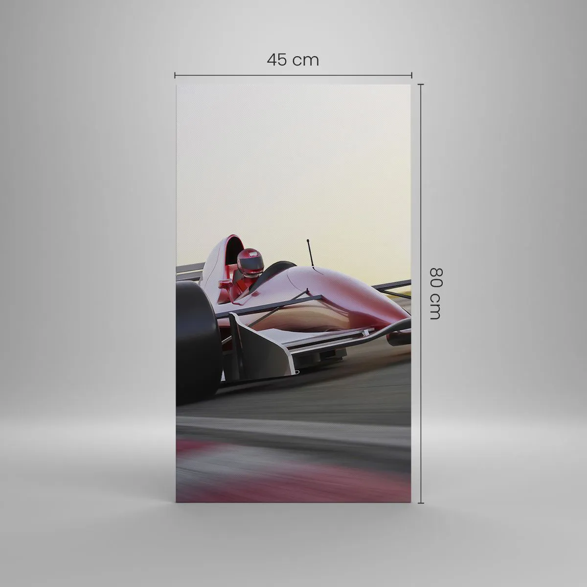 Lærredstryk - Billede på lærred - Altid en vinder - 45x80 cm