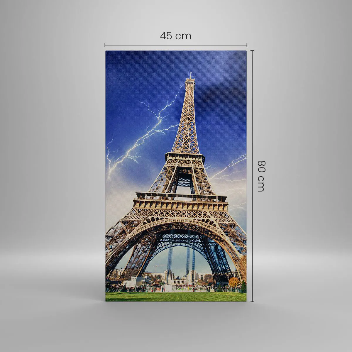 Obraz na płótnie - Władczyni burz - 45x80 cm