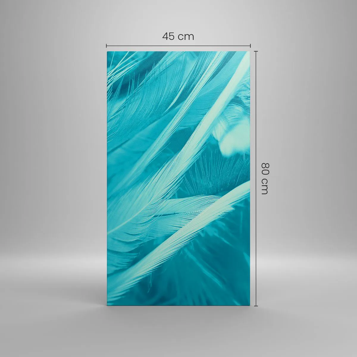 Obraz na plátně - Utonout v chmýří - 45x80 cm