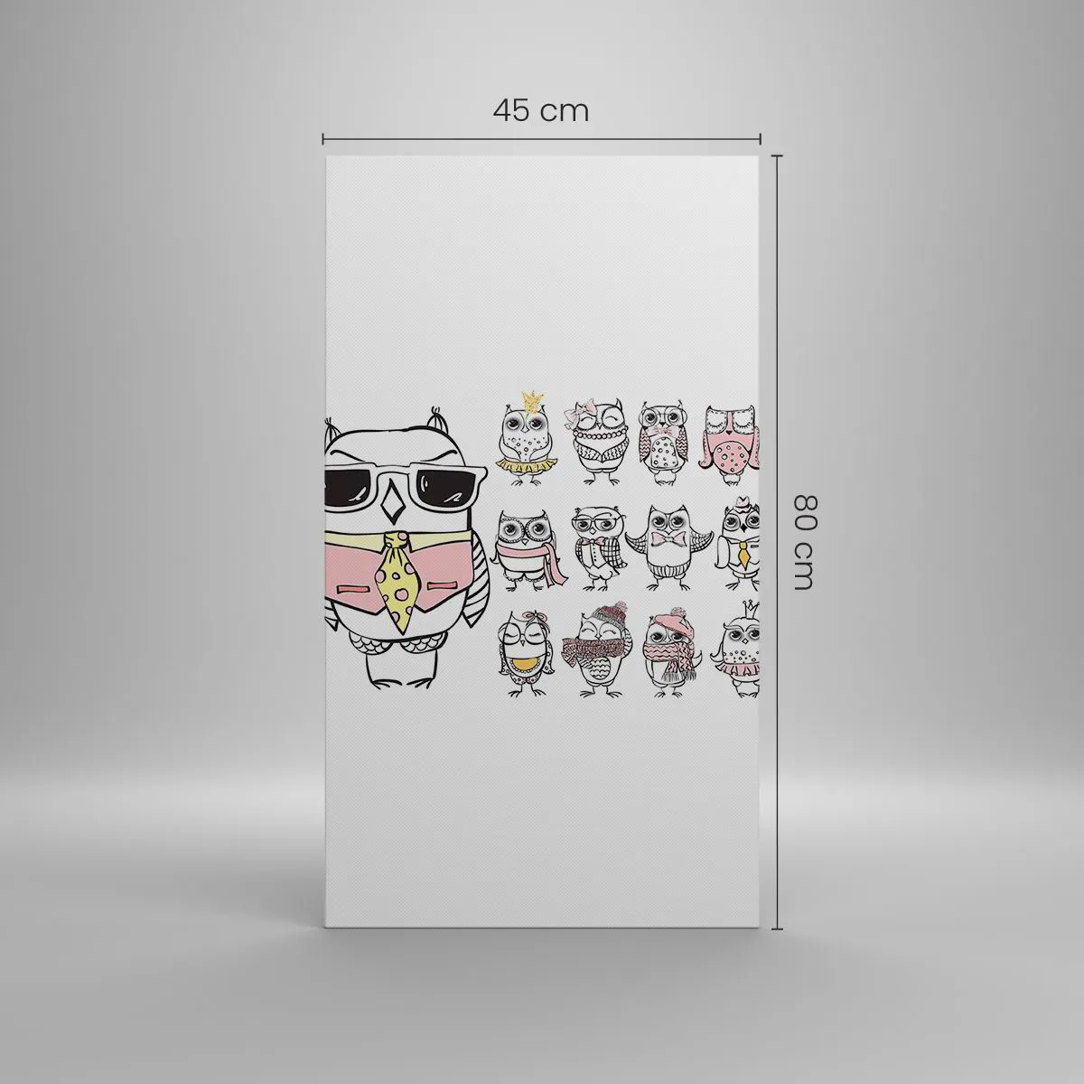 Obraz na płótnie - Tyle ról do zagrania - 45x80 cm