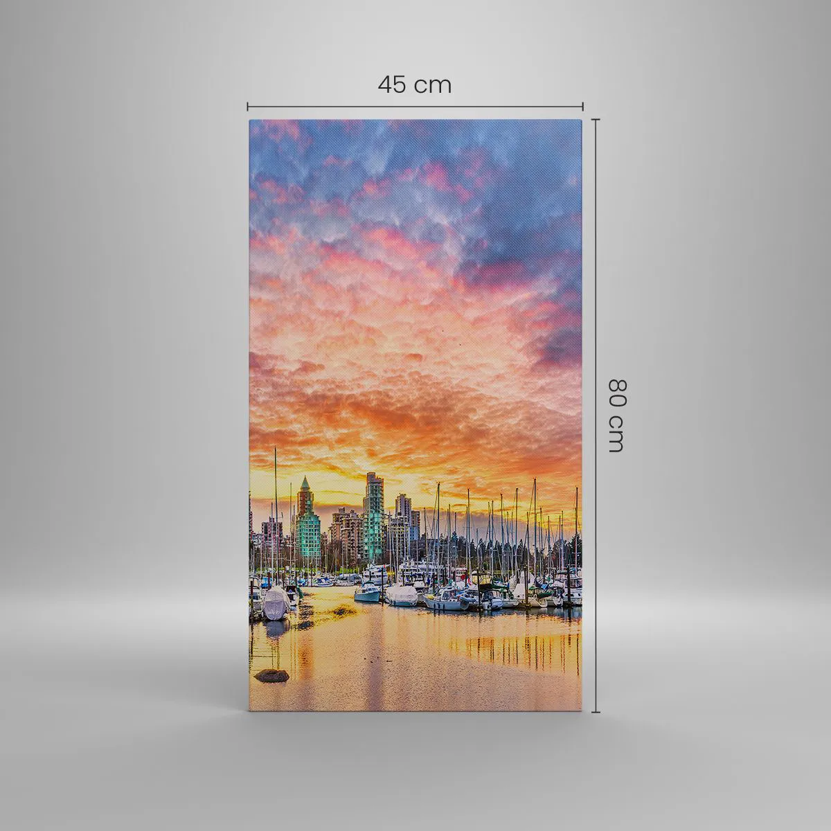 Obraz na plátně - Město tisíce námořníků - 45x80 cm