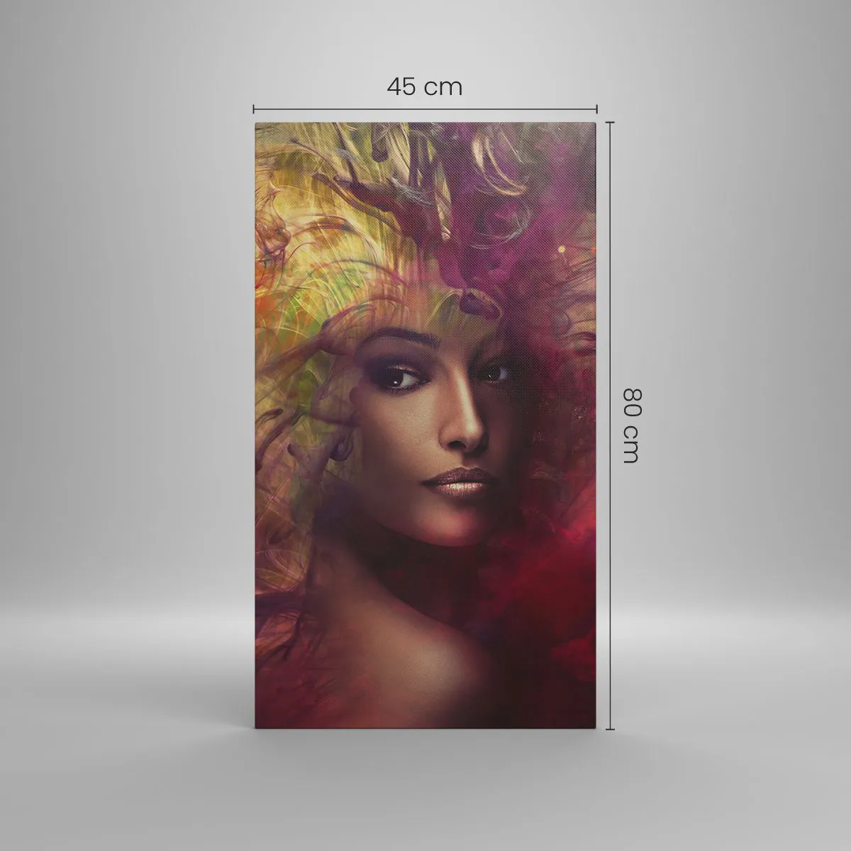 Obraz na płótnie - Tu jestem! - 45x80 cm